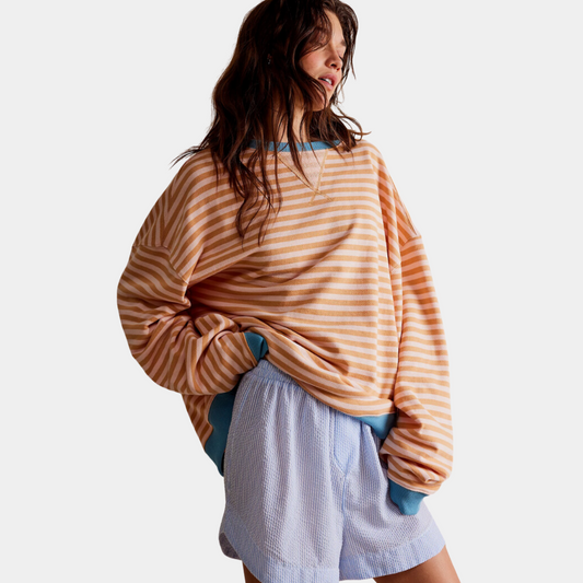 Fayes | Striped Women's Sweater for Fall/Winter