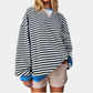 Fayes | Striped Women's Sweater for Fall/Winter