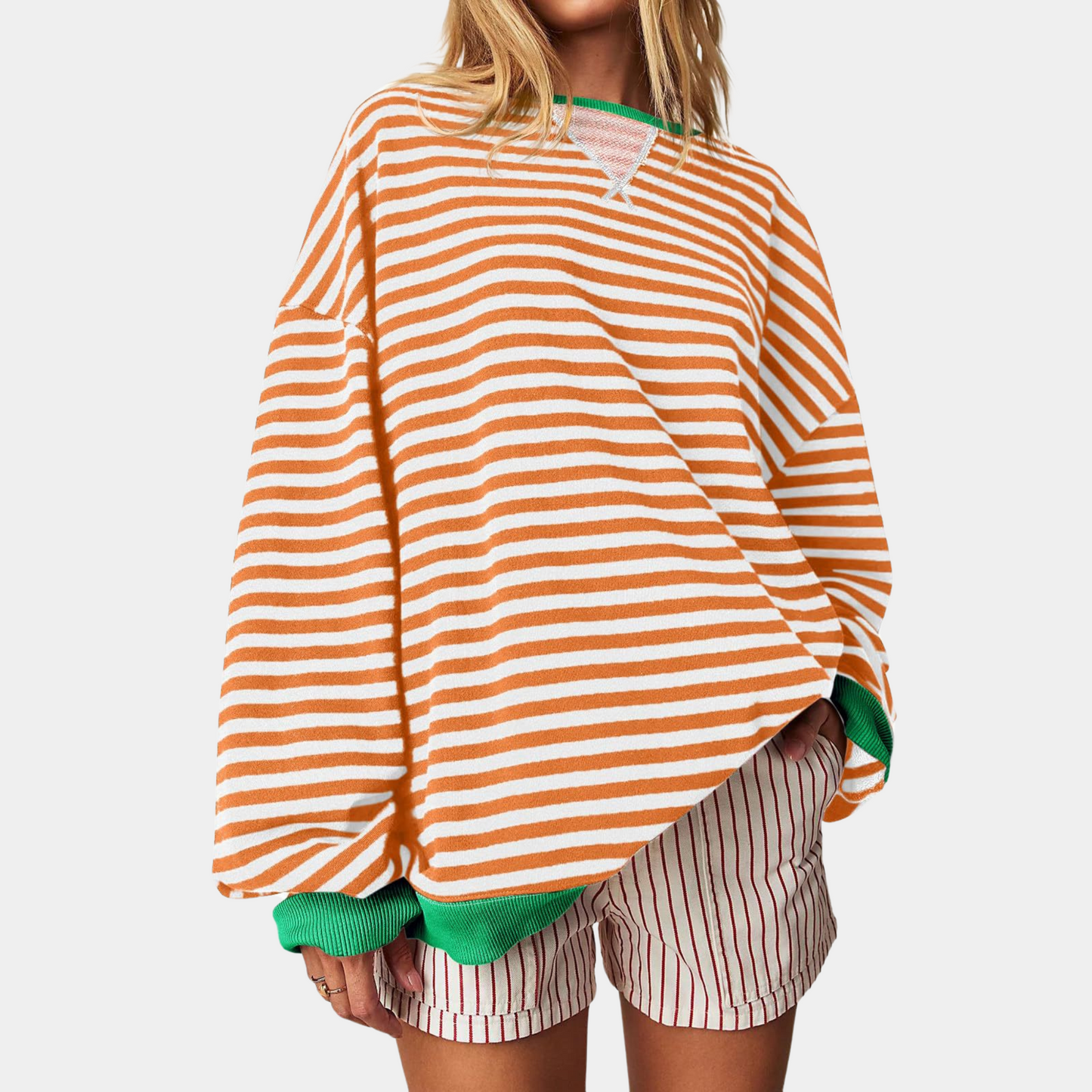 Fayes | Striped Women's Sweater for Fall/Winter