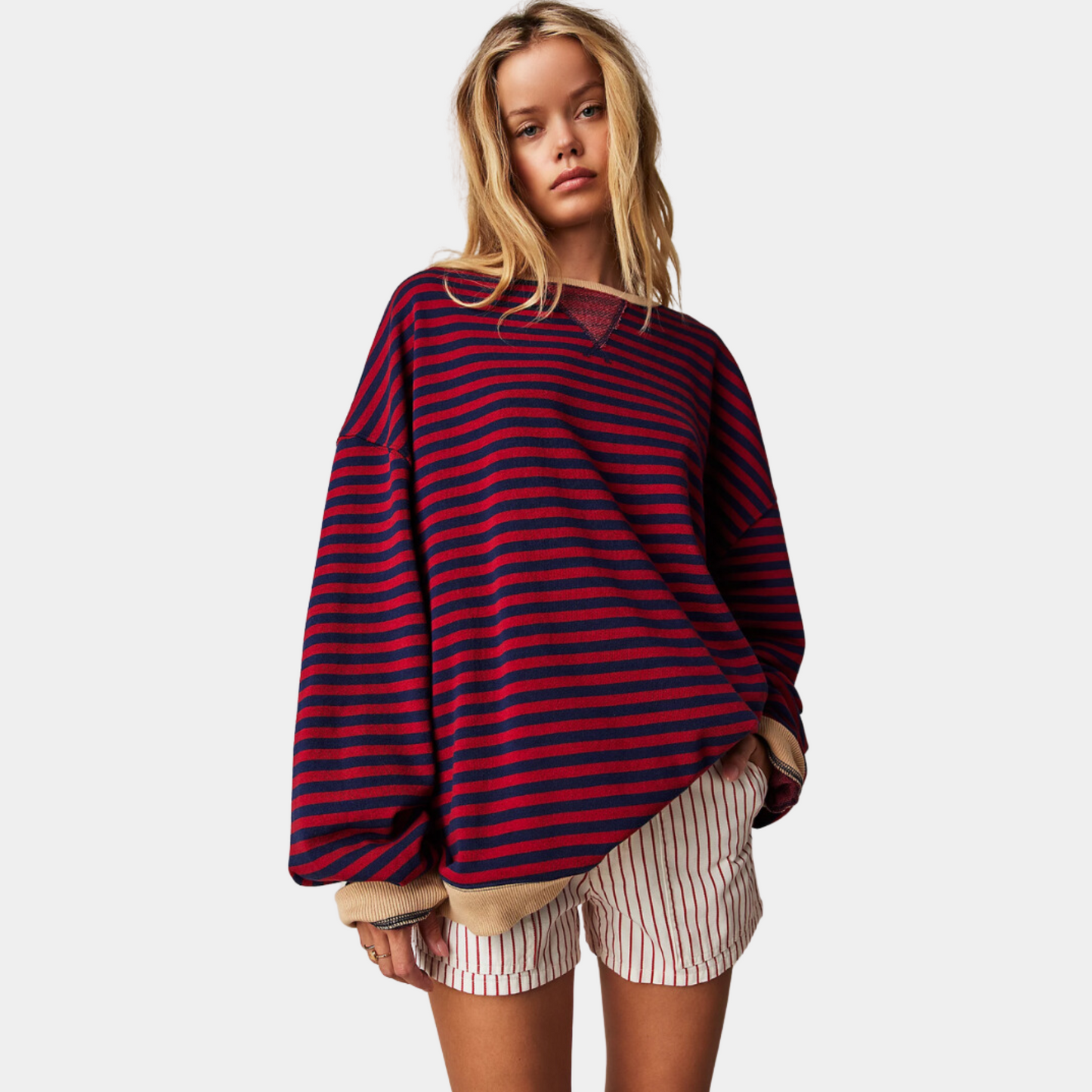 Fayes | Striped Women's Sweater for Fall/Winter