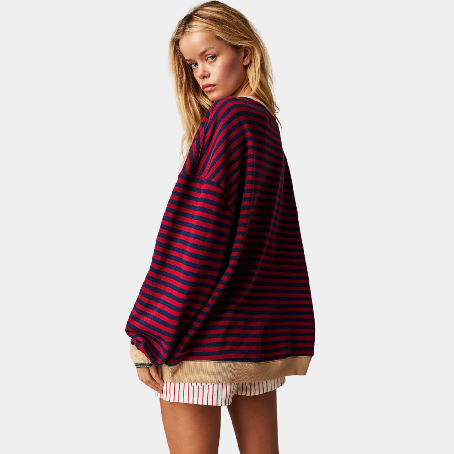 Fayes | Striped Women's Sweater for Fall/Winter