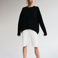 Plain Loose Knitwear Sweater Women