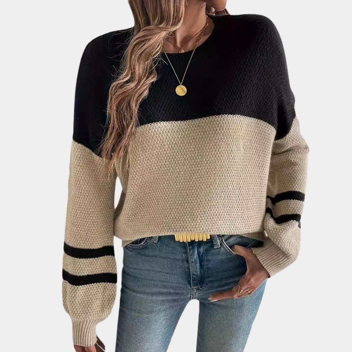 Long Sleeves Round Neck Women's Sweater