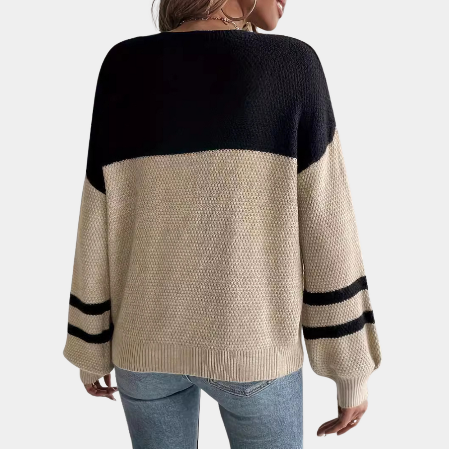 Long Sleeves Round Neck Women's Sweater