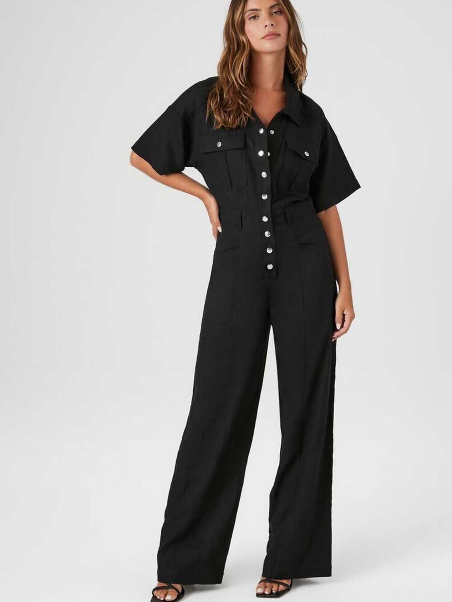 Tencel Linnen Dames Jumpsuit