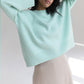 Plain Loose Knitwear Sweater Women