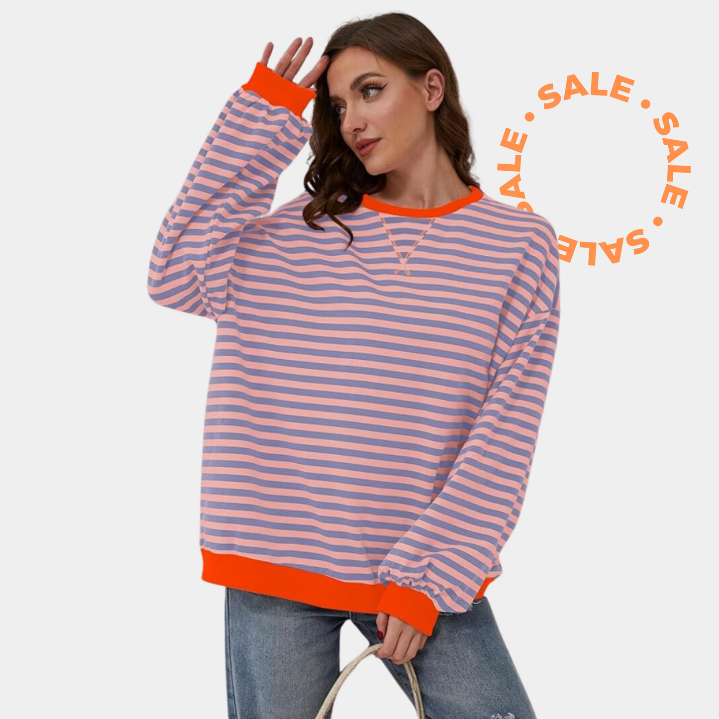 Fayes | Striped Women's Sweater for Fall/Winter